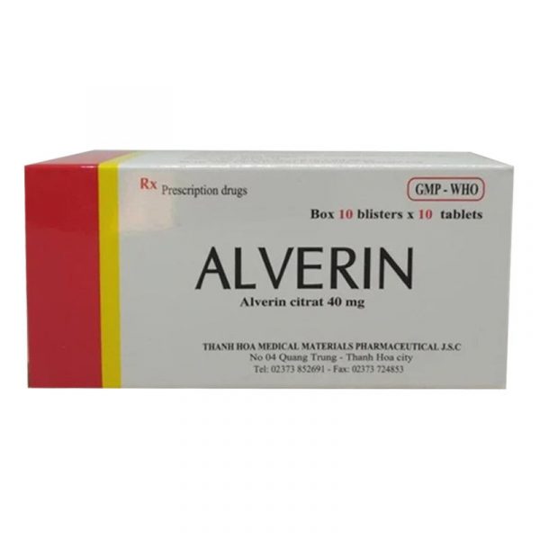 Alverin hộp 100 viên