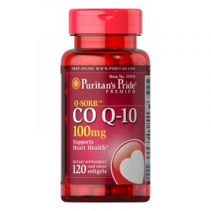 Q-SORB™ Co Q-10 100mg Lọ 120 Viên - Viên Hỗ Trợ Tim Mạch