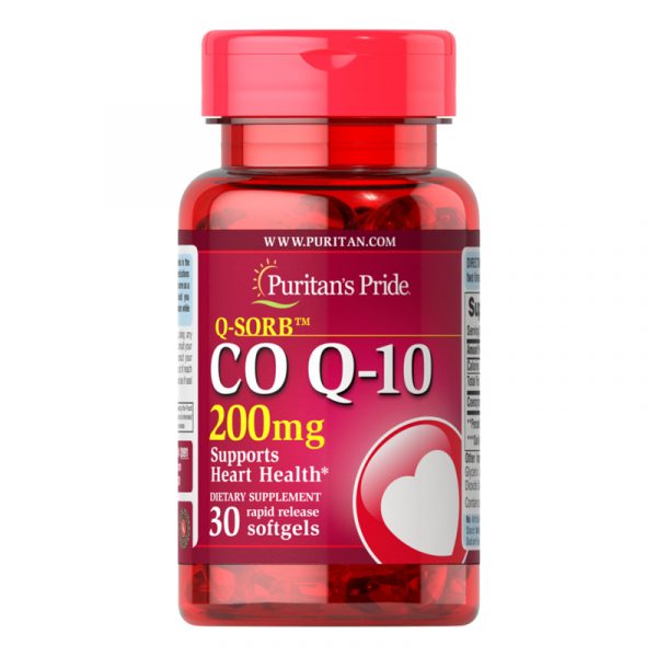 Q-SORB™ Co Q-10 200mg Lọ 30 Viên - Viên Hỗ Trợ Tim Mạch