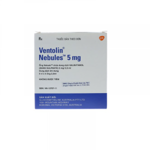 Ventolin 5mg hộp 30 ống